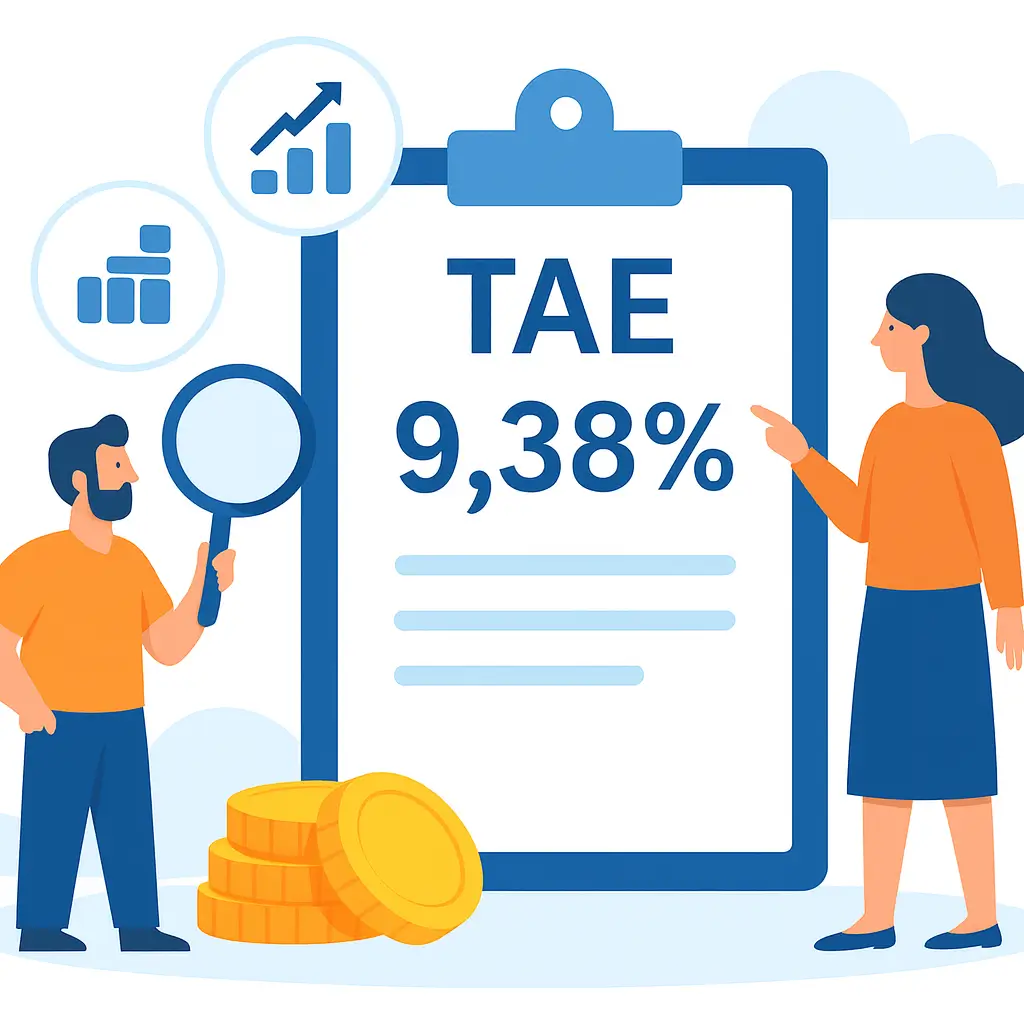 TAE en un crédito para operación médica